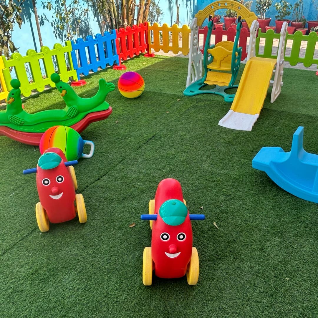 Sunny Outdoor Play Area