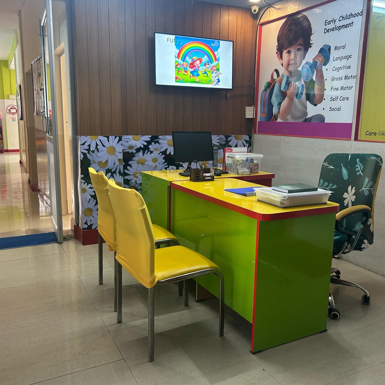 Bright Rabbit reception desk